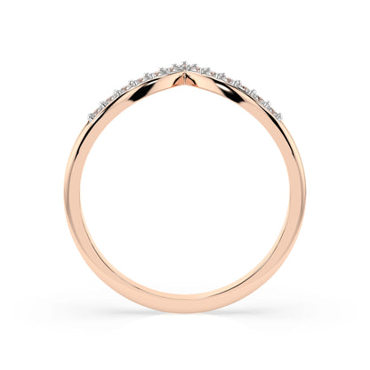 Minimalismus-Ring (Rund), 0.13 ct — 101-10161/1