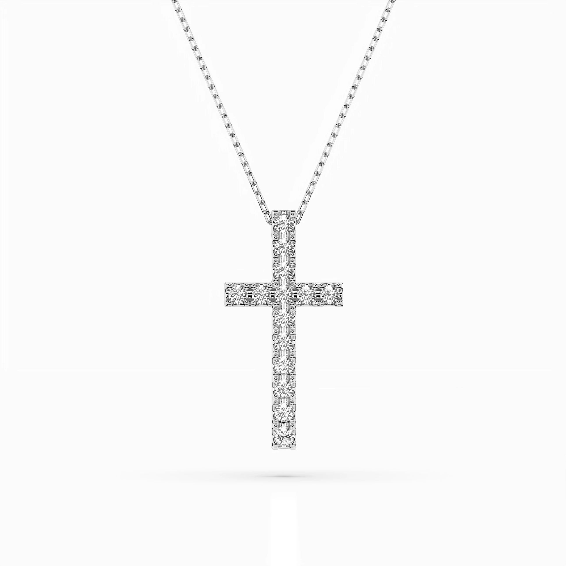 Minimalismus-Halskette (Rund), 0.2 ct — 104-10025