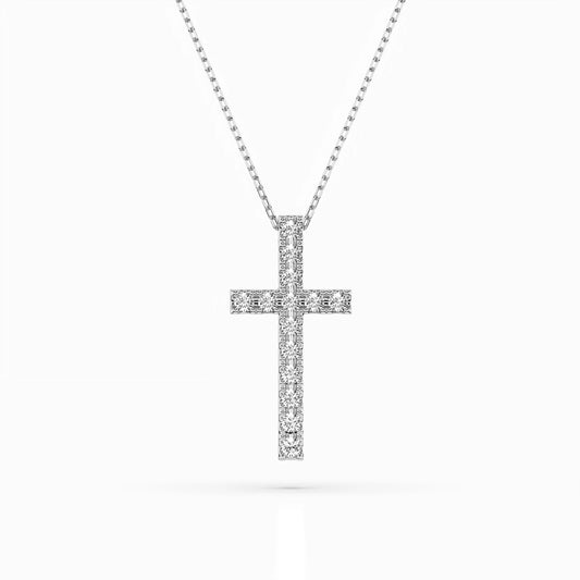 Minimalismus-Halskette (Rund), 0.2 ct — 104-10025