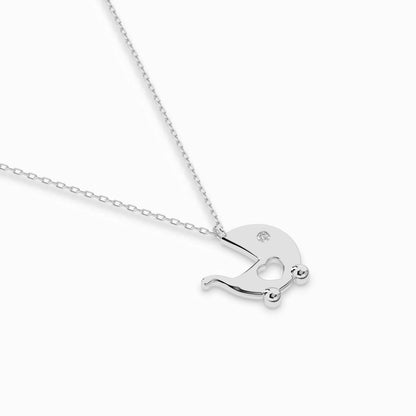 Minimalismus-Halskette (Rund), 0.01 ct — 104-10029
