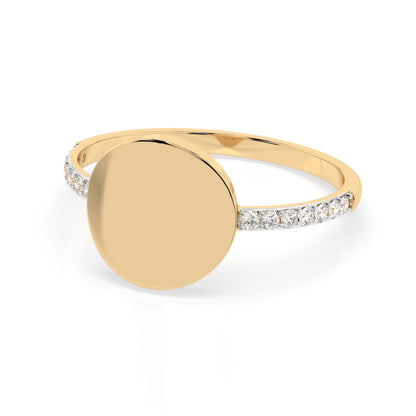 Minimalismus-Ring (Rund), 0.14 ct — 101-10067