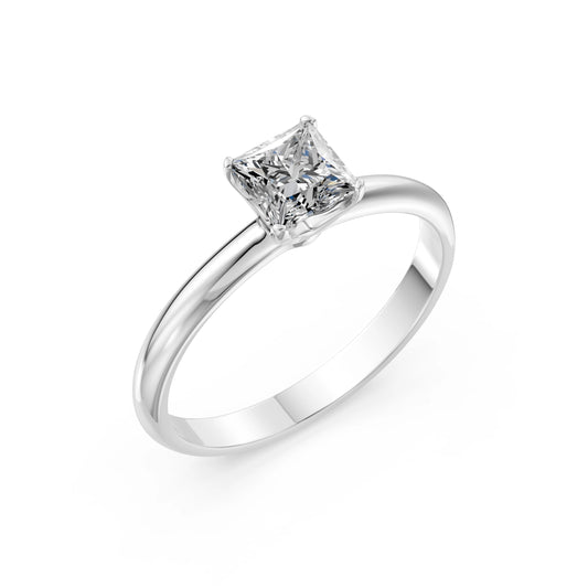 Solitär-Ring, 0.5 ct — 101-10110(5.1)PR