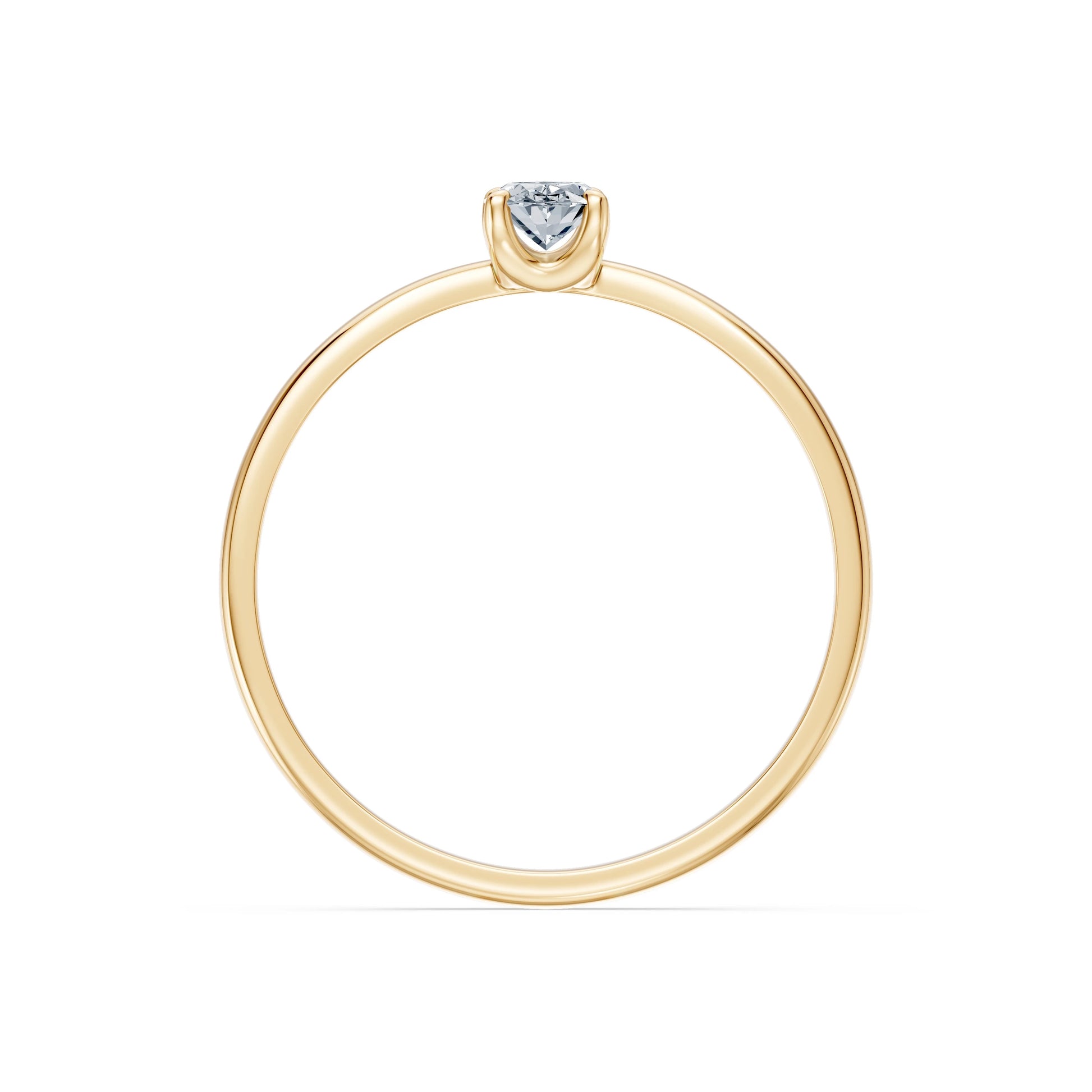 Solitär-Ring, 0.3 ct — 101-10194(0.30)OV