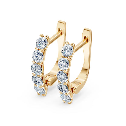 Eternity-Ohrringe, 1.0 ct — 102-10119(3.0)