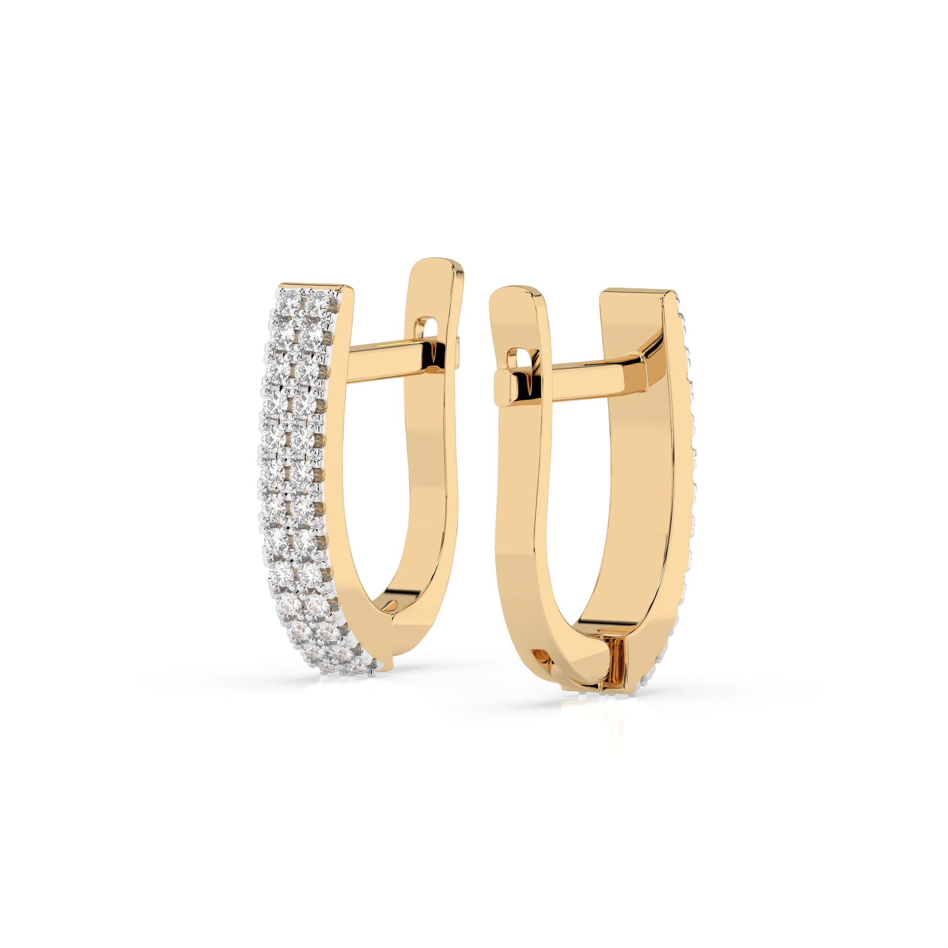 Eternity-Ohrringe (Rund), 0.21 ct — 102-10300