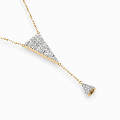 Minimalismus-Halskette (Rund), 0.41 ct — 104-10018/2