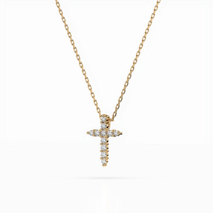 Minimalismus-Halskette (Rund), 0.07 ct — 104-10020