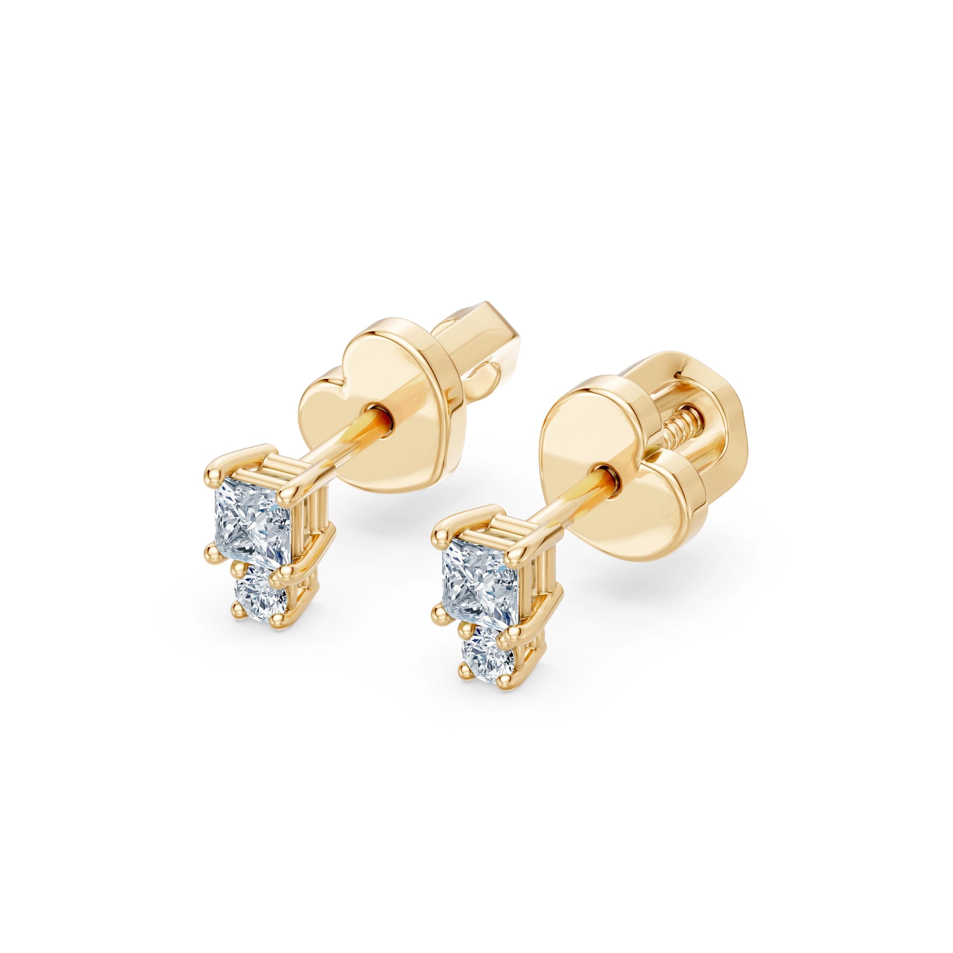 Minimalismus-Ohrringe, 0.2 ct — 102-10142 PR