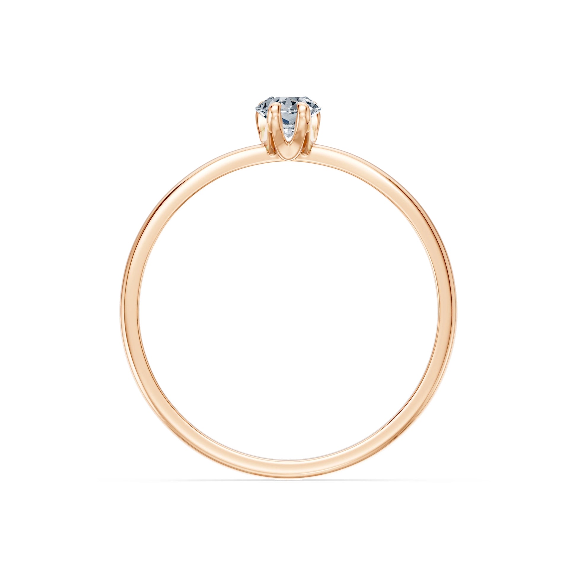 Solitär-Ring, 0.3 ct — 101-10194(0.30)PAR