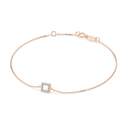 Minimalismus-Armband (Rund), 0.06 ct — 105-10016