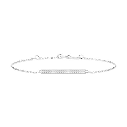 Minimalismus-Armband (Rund), 0.1 ct — 105-10017