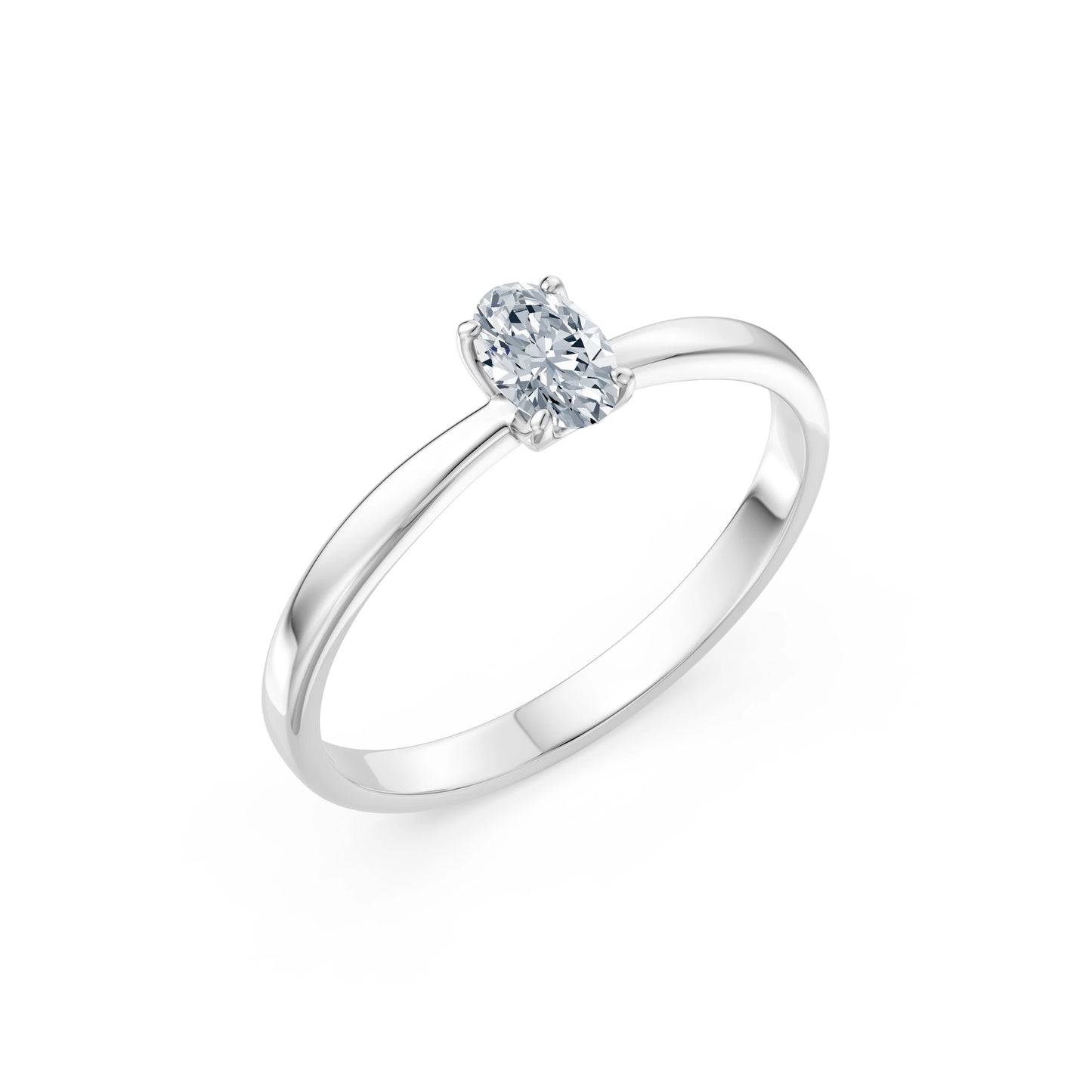 Solitär-Ring, 0.3 ct — 101-10194(0.30)OV