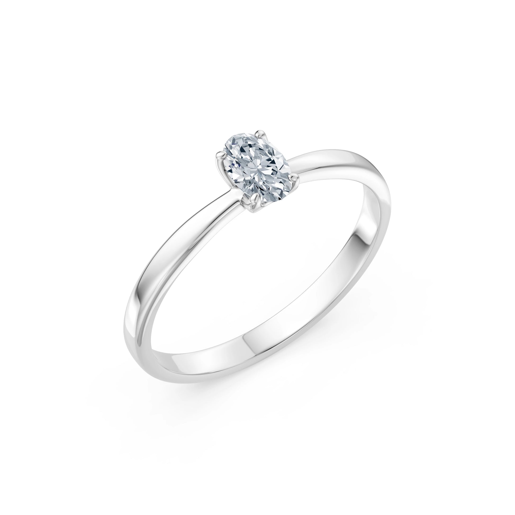 Solitär-Ring, 0.3 ct — 101-10194(0.30)OV
