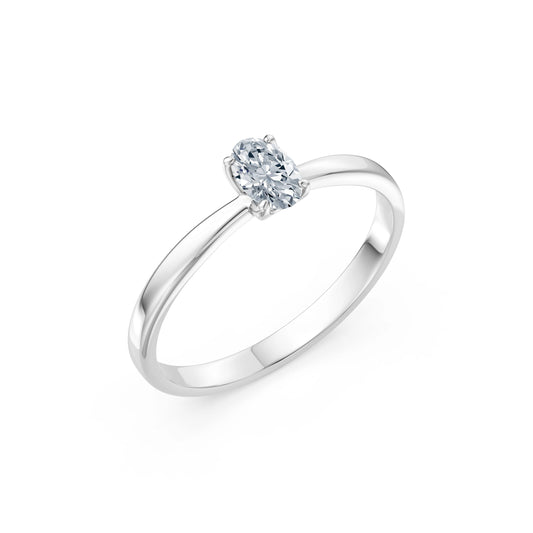 Solitär-Ring, 0.3 ct — 101-10194(0.30)OV