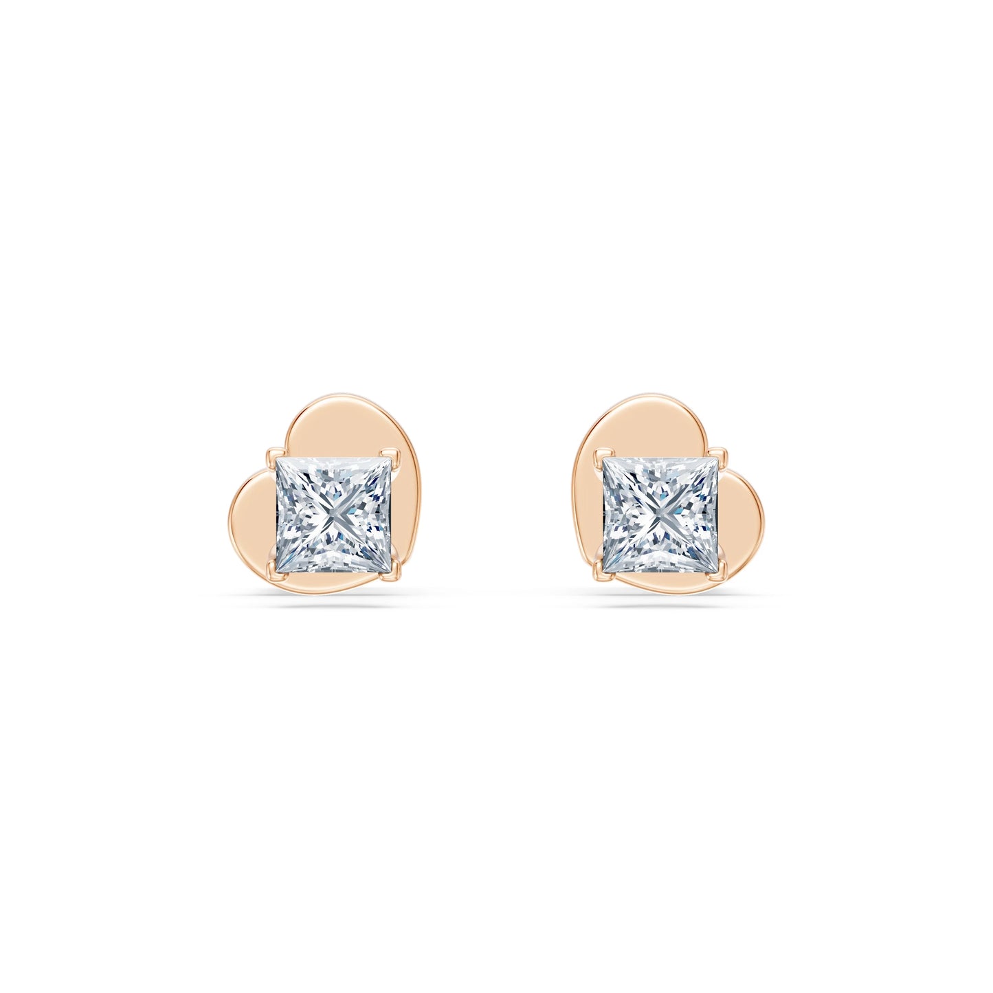 Solitär-Schmetterling-Ohrringe, 0.34 ct — 102-10117(3.0)PR