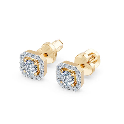 Solitär-Eternity-Ohrringe, 0.4 ct — 102-10118/2(3.7)