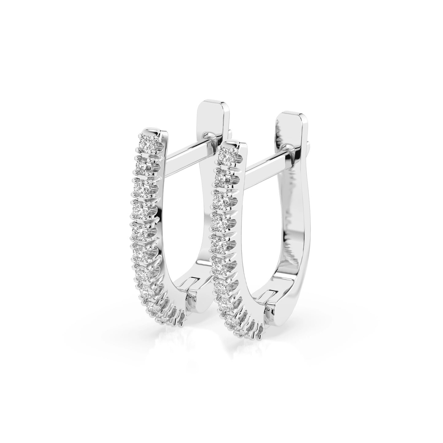 Eternity-Ohrringe (Rund), 0.18 ct — 102-10076