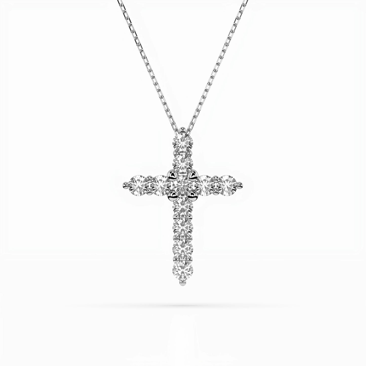 Minimalismus-Halskette (Rund), 0.52 ct — 104-10039(2.3)