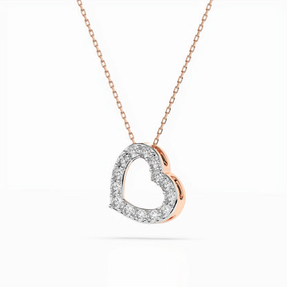 Minimalismus-Halskette (Rund), 0.35 ct — 104-10061