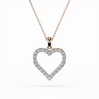 Minimalismus-Halskette (Rund), 0.31 ct — 104-10060