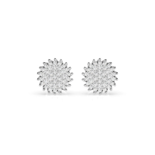 Illusion-Ohrringe (Rund), 0.3 ct — 102-10171