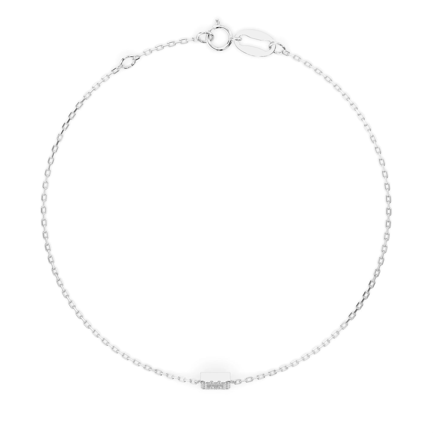 Minimalismus-Armband (Rund), 0.06 ct — 105-10016