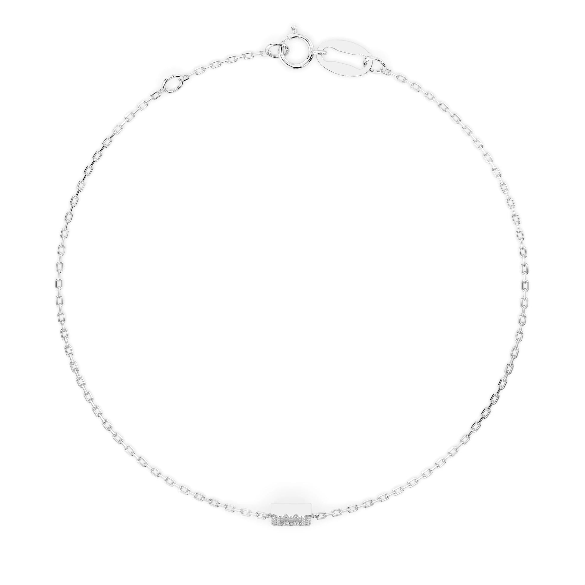 Minimalismus-Armband (Rund), 0.06 ct — 105-10016