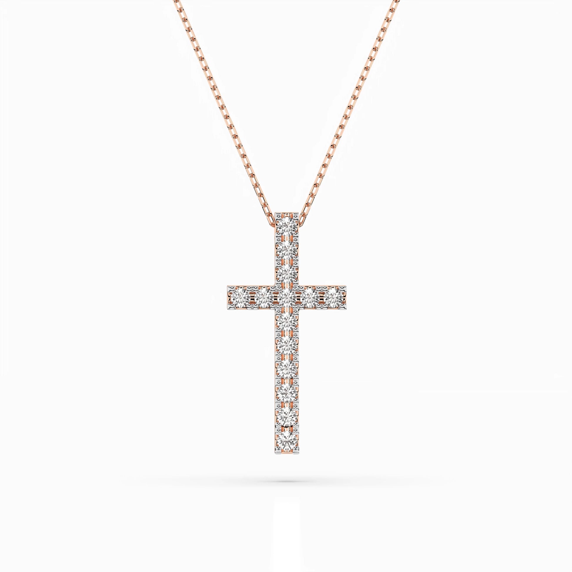 Minimalismus-Halskette (Rund), 0.2 ct — 104-10025