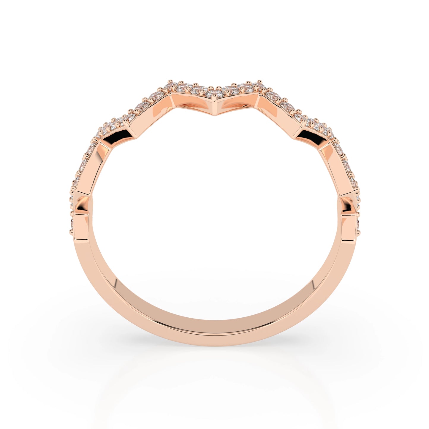 Minimalismus-Ring (Rund), 0.26 ct — 101-10162/2