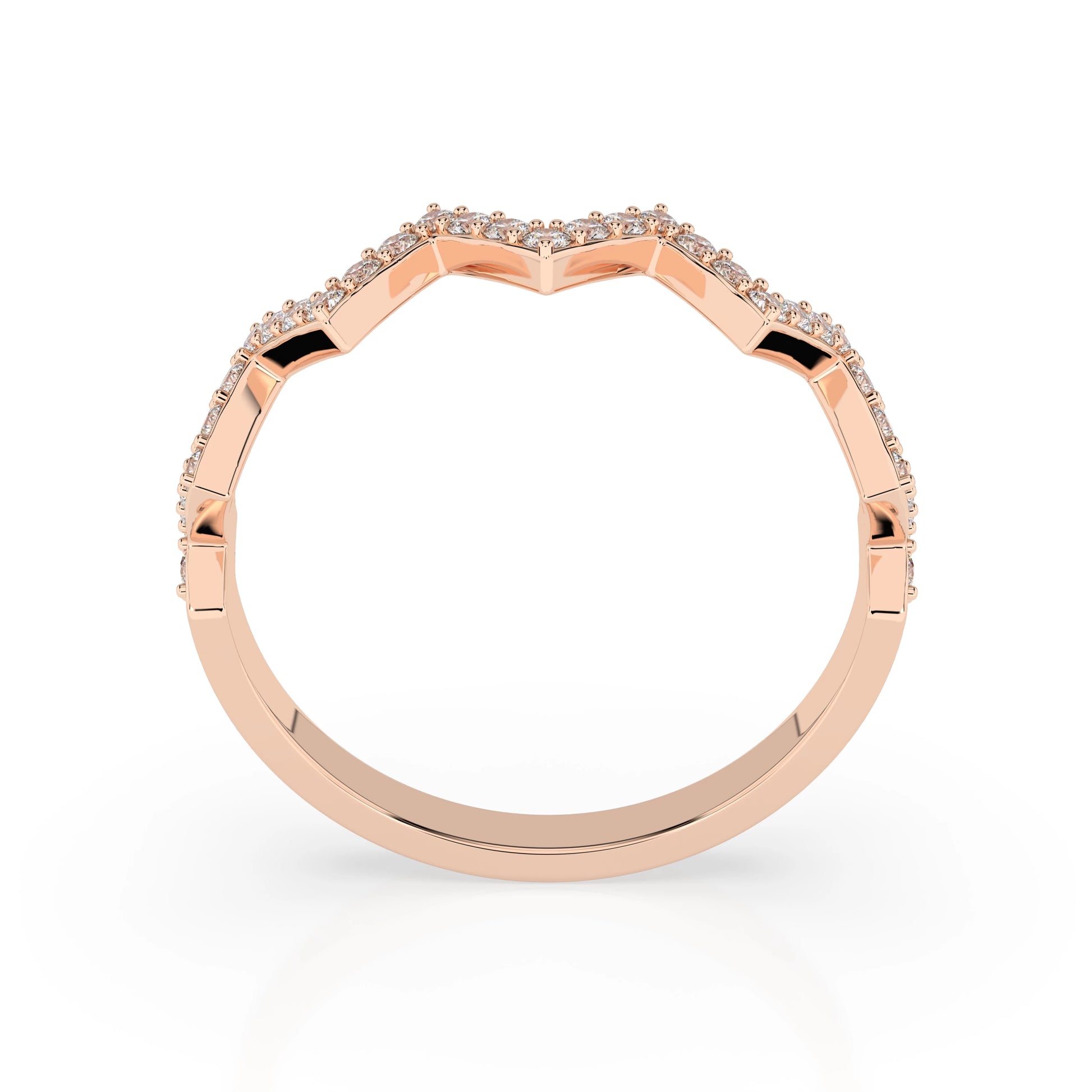 Minimalismus-Ring (Rund), 0.26 ct — 101-10162/2