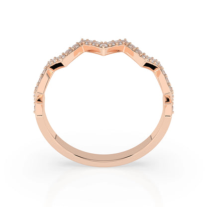 Minimalismus-Ring (Rund), 0.26 ct — 101-10162/2