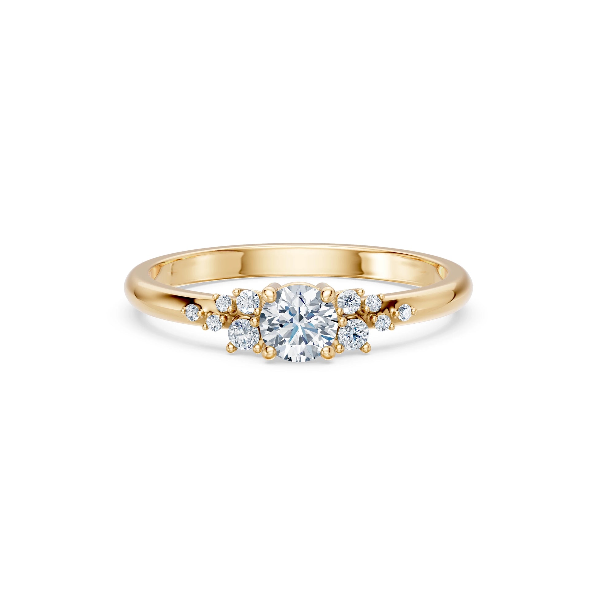 Solitär-Eternity-Ring, 0.35 ct — 101-10140(4.5)