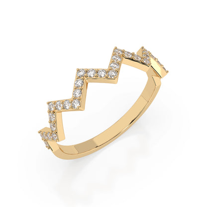 Minimalismus-Ring (Rund), 0.26 ct — 101-10162/2