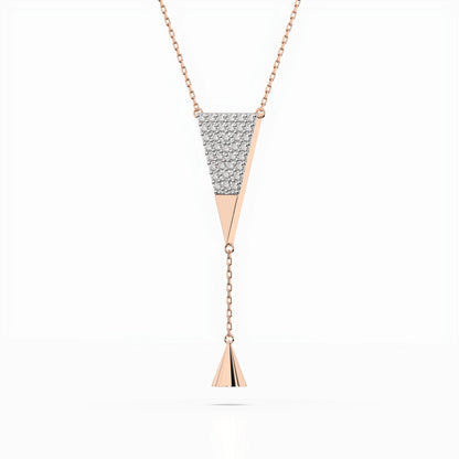 Minimalismus-Halskette (Rund), 0.22 ct — 104-10018
