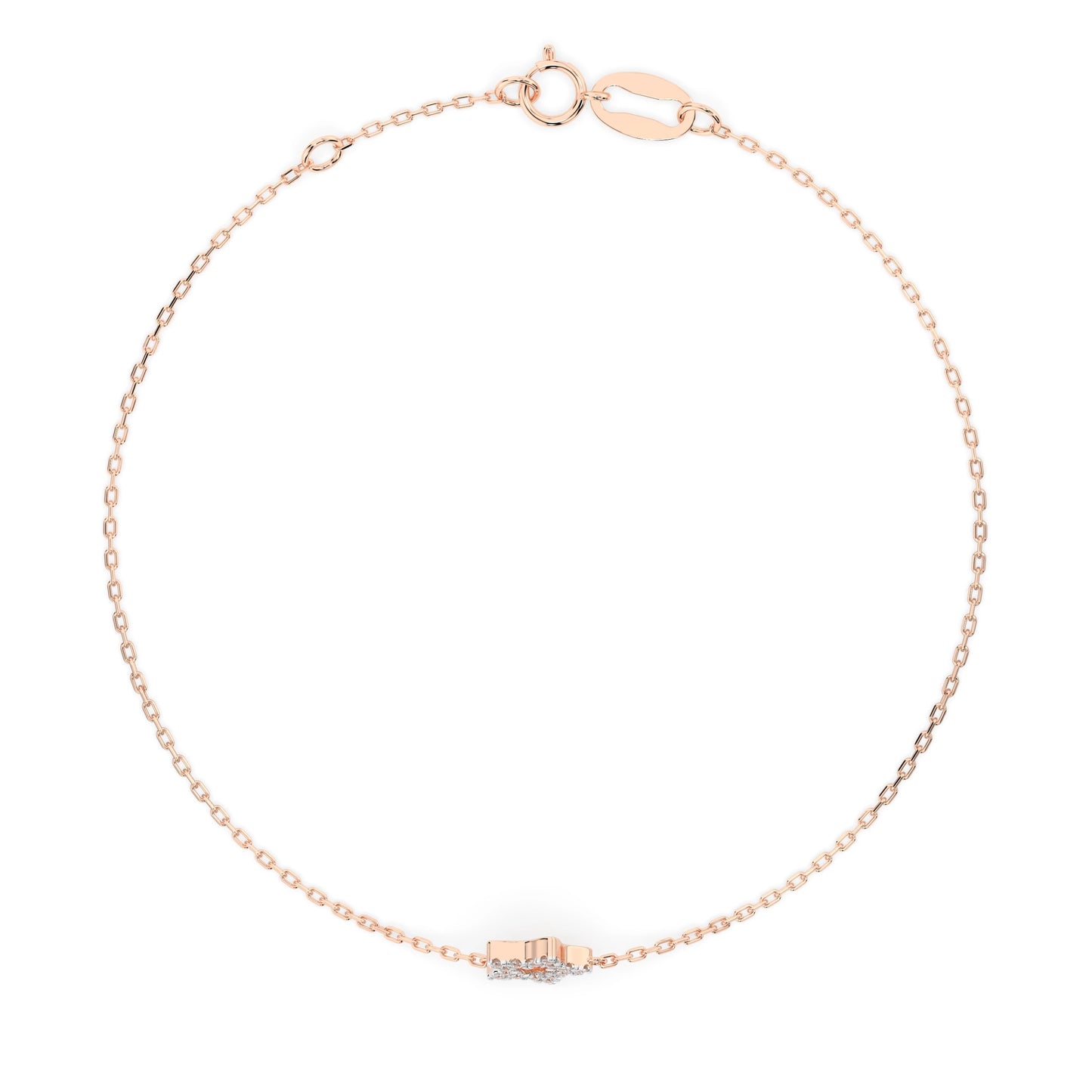 Minimalismus-Armband (Rund), 0.08 ct — 105-10014