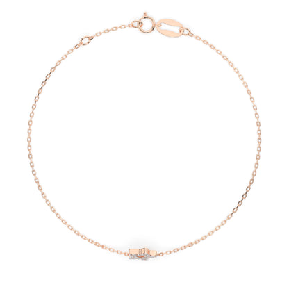Minimalismus-Armband (Rund), 0.08 ct — 105-10014
