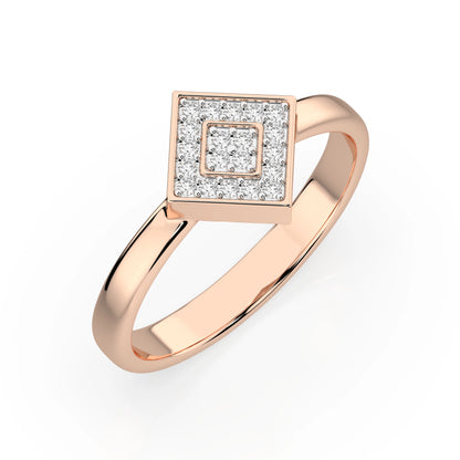 Illusion-Ring (Rund), 0.1 ct — 101-10074