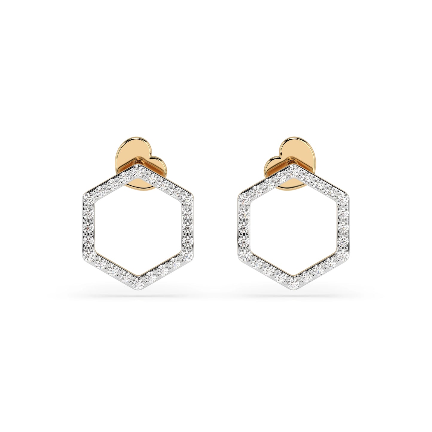 Minimalismus-Ohrringe (Rund), 0.29 ct — 102-10167
