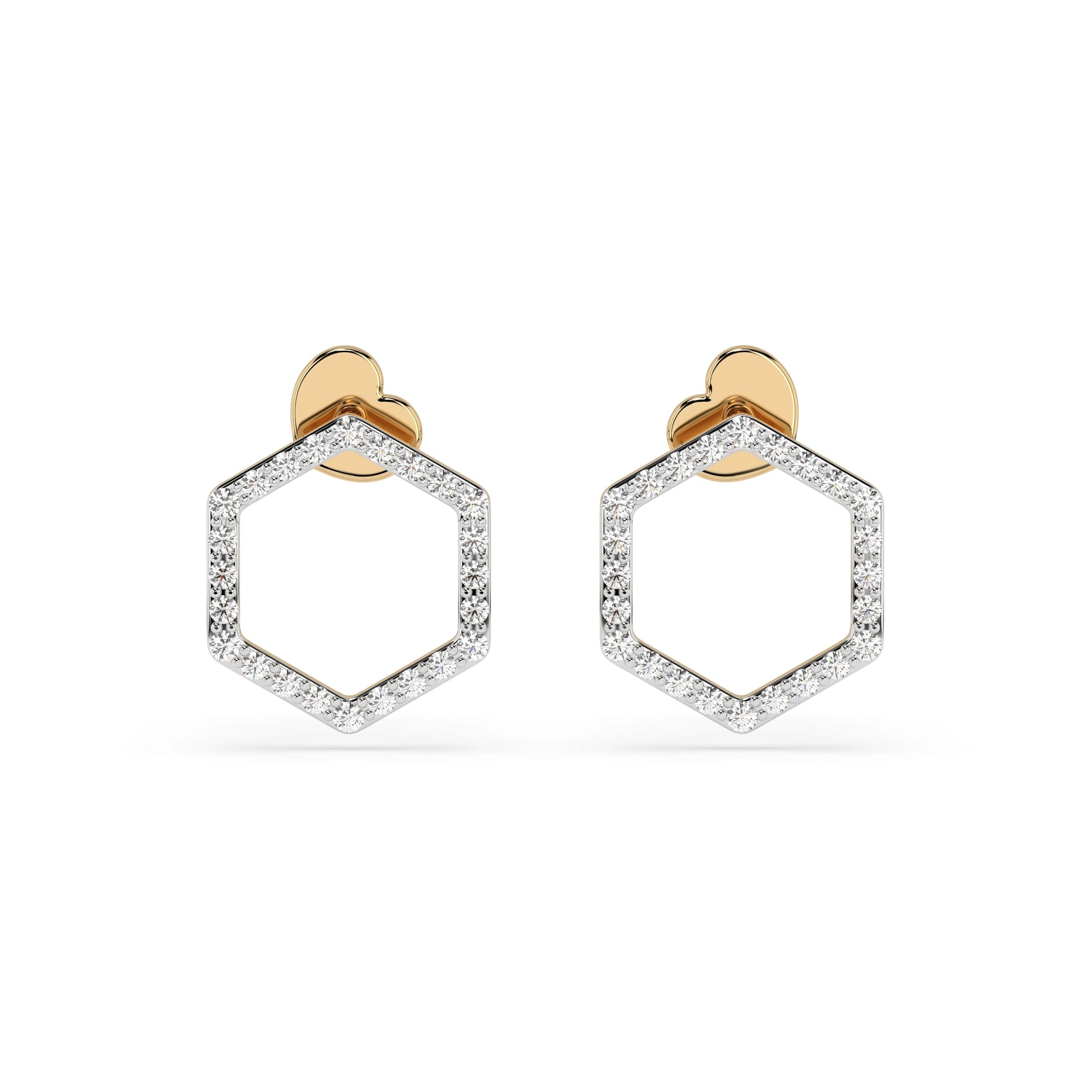 Minimalismus-Ohrringe (Rund), 0.29 ct — 102-10167
