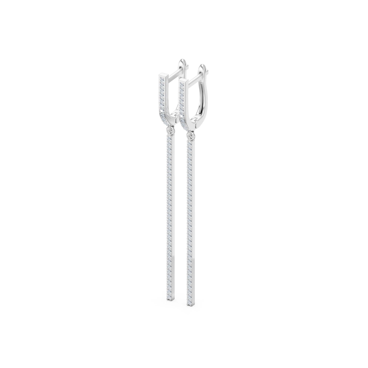 Minimalismus-Ohrringe, 0.37 ct — 102-10129/4