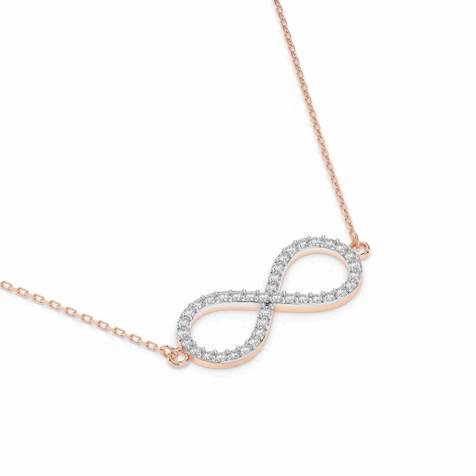 Minimalismus-Halskette (Rund), 0.19 ct — 104-10068