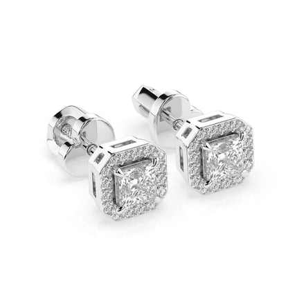 Solitär-Eternity-Ohrringe (Prinzess), 0.34 ct — 102-10115(3.0)PR