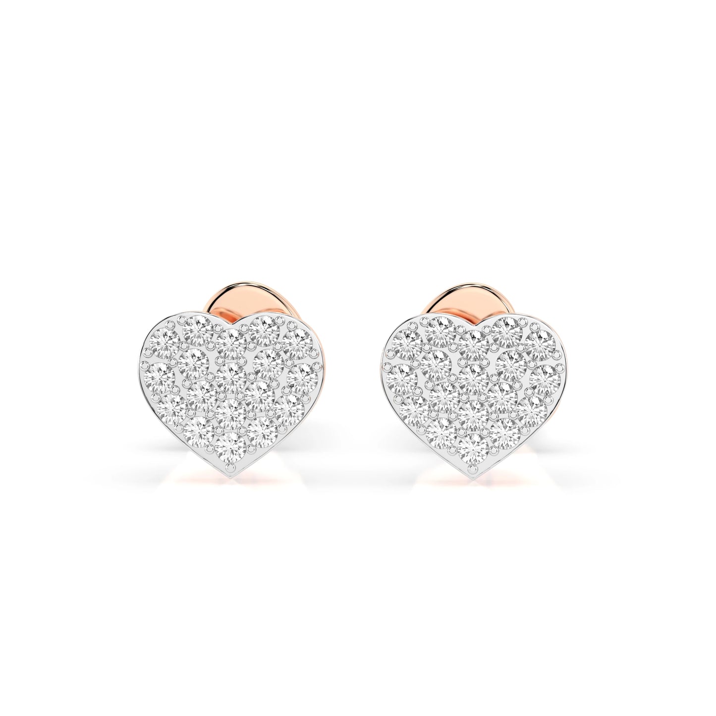 Illusion-Ohrringe (Rund), 0.18 ct — 102-10097