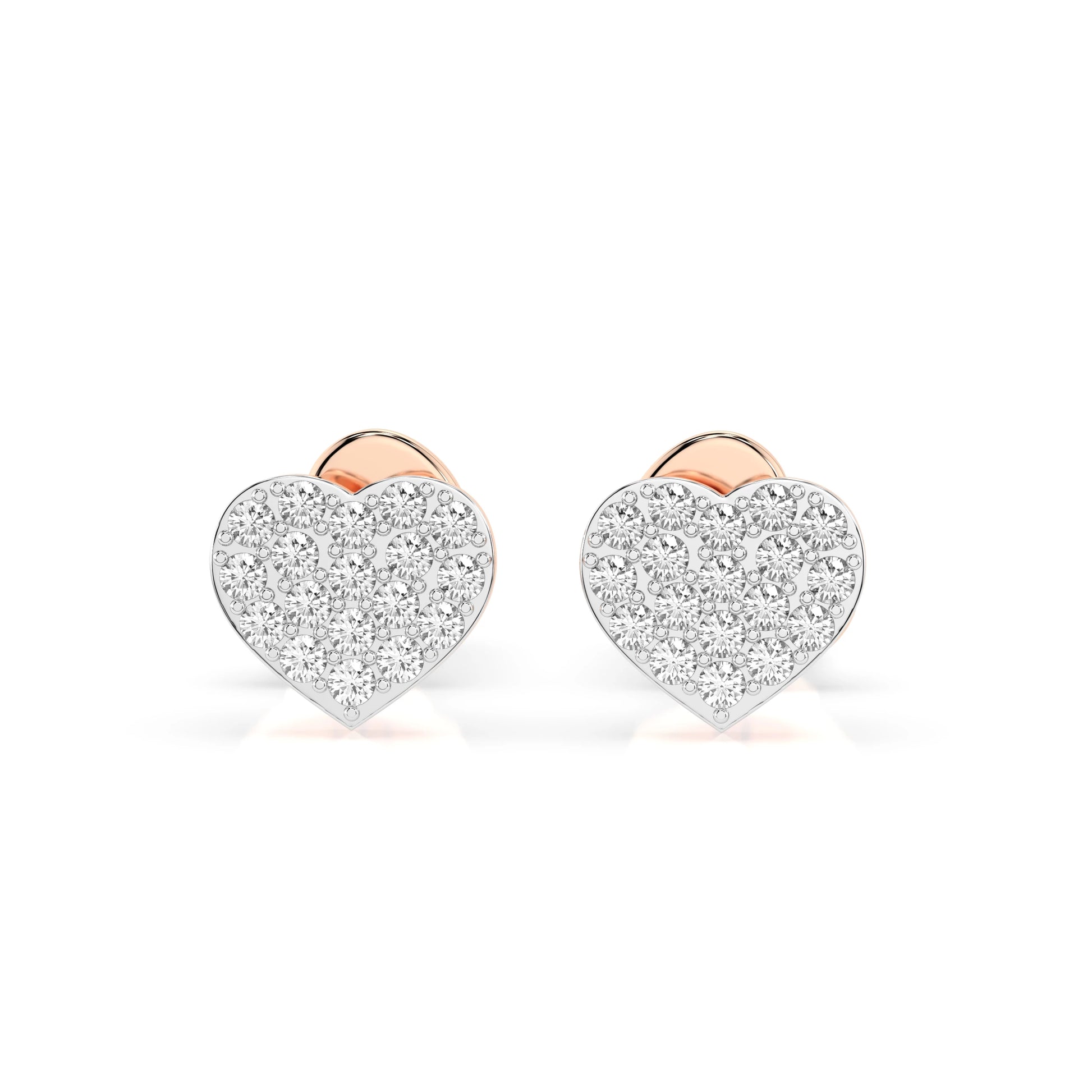 Illusion-Ohrringe (Rund), 0.18 ct — 102-10097