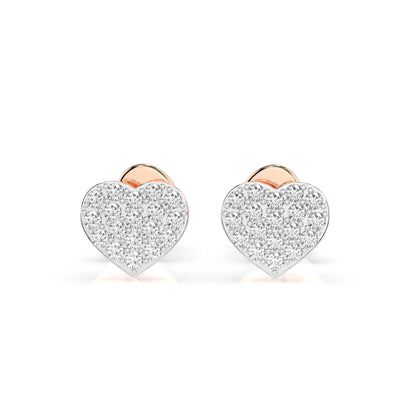 Illusion-Ohrringe (Rund), 0.18 ct — 102-10097