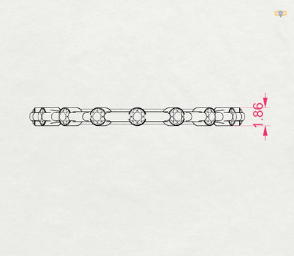 Eternity-Ring (Rund), 0.18 ct — 101-10145