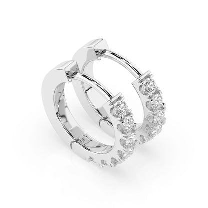 Eternity-Ohrringe (Rund), 0.42 ct — 102-10109(2.0)