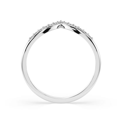 Minimalismus-Ring (Rund), 0.13 ct — 101-10161/1