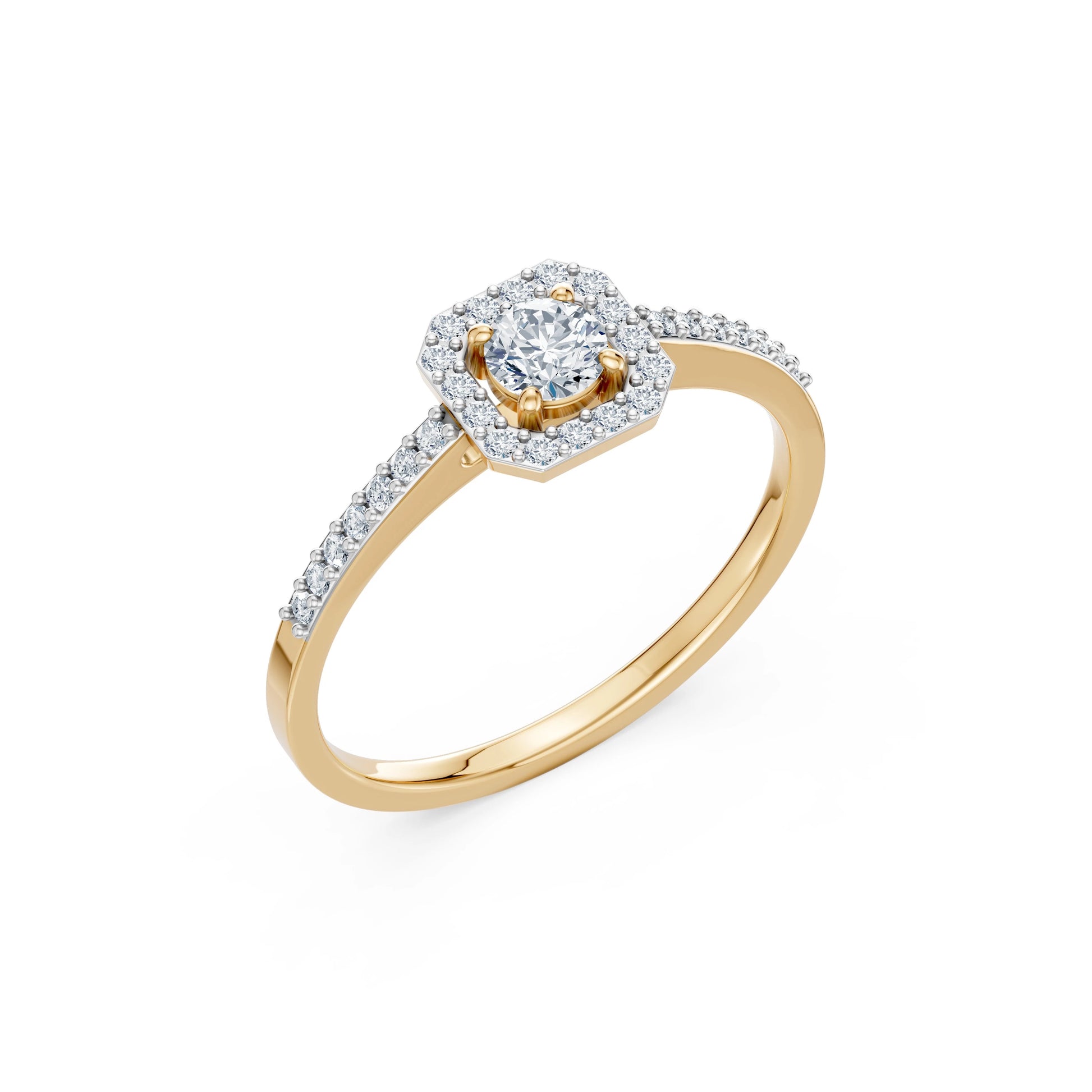 Solitär-Eternity-Ring, 0.2 ct — 101-10118/2(3.7)