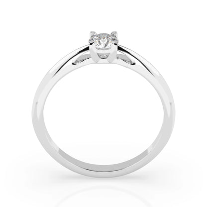 Solitär-Ring (Rund), 0.3 ct — 101-10190(0.30)RN